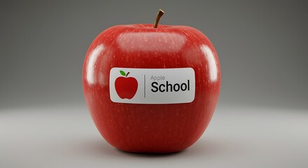 Obraz premium 紅玉の学校