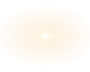 A beautiful Sun Burst Light Flare Overlay PNG with a transparent background, ideal for graphic design and photography