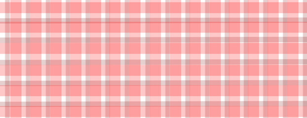 Simple tartan, plaid background vector illustration.