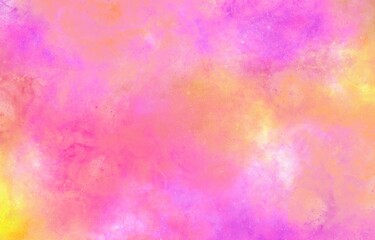 ピンクとオレンジの幻想的なグラデーション背景テクスチャ