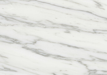 Elegant white marble texture with subtle grey veining for luxurious design