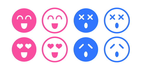 顔文字 Emoticons Good Bad 