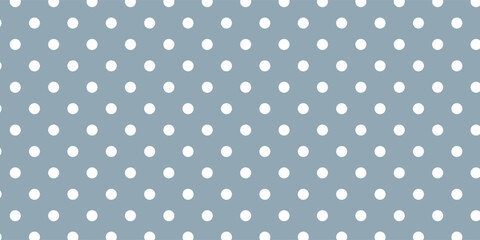 Seamless colorful polka dot vector pattern, vintage retro wallpaper and cute background design. © Abir Debnath