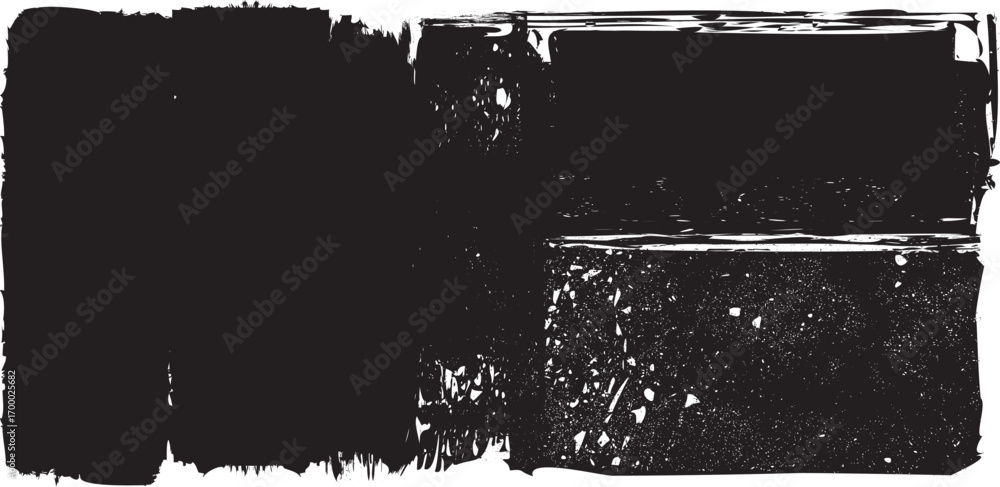 Poster grunge textured banner with rough edges. speckled texture. overlay grunge texture . simply place tex