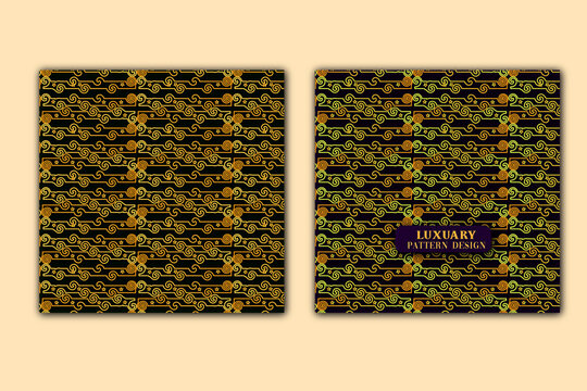 Luxury Pattern with two template.