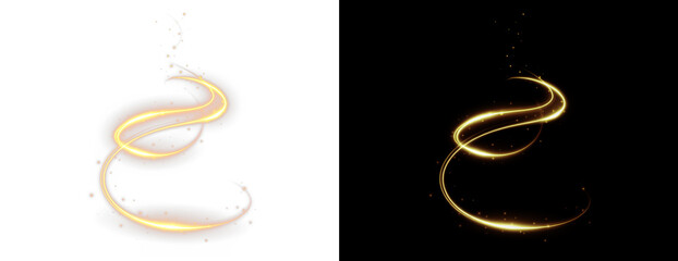 Explore the Light Swirl Effect PNG Overlay for Fantasy Backgrounds and Graphic Design, adding creativity