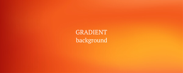 Warm mesh gradient background. Season backdrop in orange, red, yellow warm tones. Modern autumn wallpaper. 