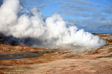 Geothermal area in Iceland