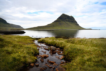 mountain landscape, Kirkjufell, Iceland