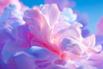 Fototapeta premium An elegant abstract image of a dye bloom