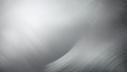 abstract light silver background with grain texture reflecting light