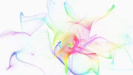 Colorful Abstract Wave Patterns