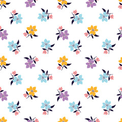 Seamless Abstract Tropical Pattern In Vector