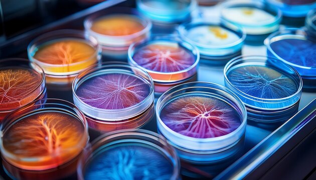 a detailed close up image of microscope slides arranged for cytological biopsy research the slides feature prepared tissue samples showcasing their importance in scientific and medical analysis