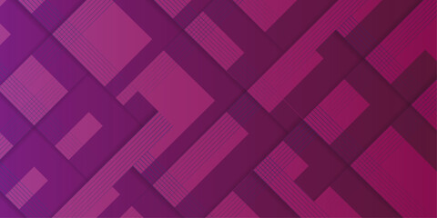 Abstract stripes thin line with geometric random size box | Modern light magenta color angle gradient shape | Texture futuristic background design 