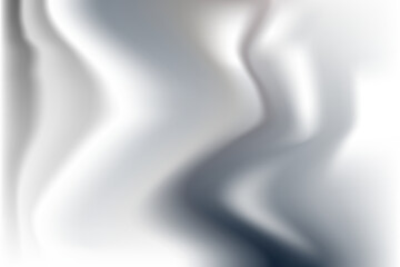 Elegant Wavy Gradient Background in Monochrome