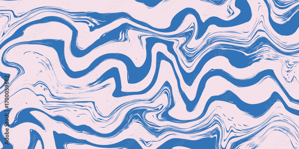 Poster abstract background pattern with colorful waves. psychedelic groovy trippy y2k retro seamless patter