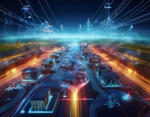 smart grid system enabling real time disaster response and energy rerouting