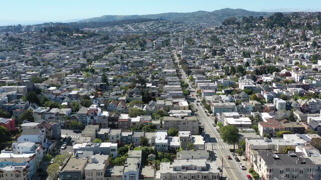 San Francisco Skyline Views - Noe Valley Area