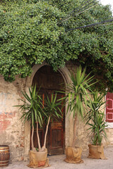 ancient gate in the city of Durres