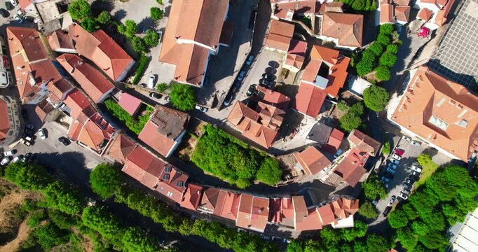 Seia - Portuguese Village Aerial View