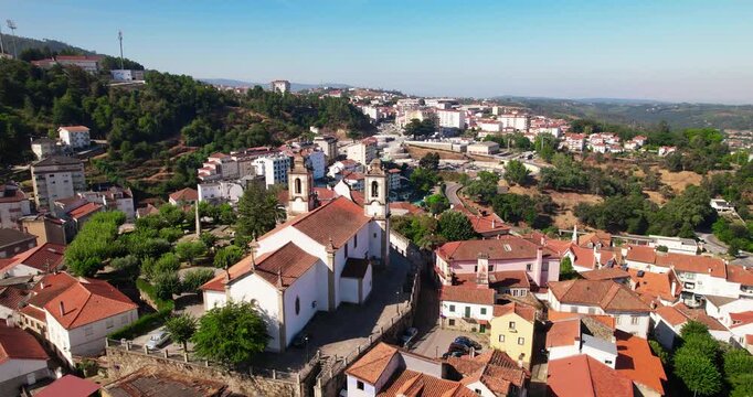 Seia - Portuguese Village Aerial View