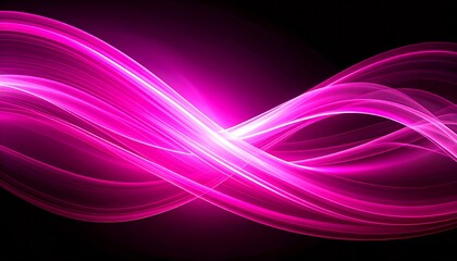 Abstract Pink Waves Background Design.