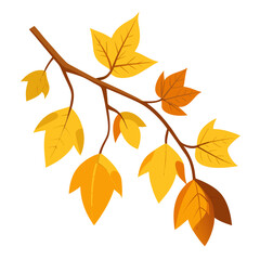 Autumn Branch Vector