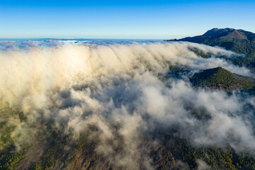 Cloud Waterfall, Cumbre Nueva, La Palma, Canary Islands