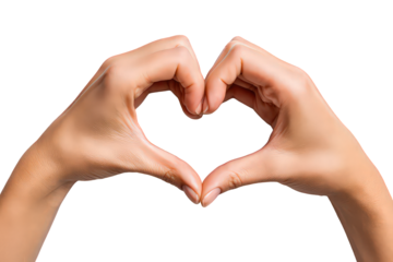 Hands Forming Heart Shape