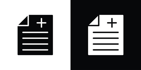 Form icon silhouette vector illustration isolated flat style