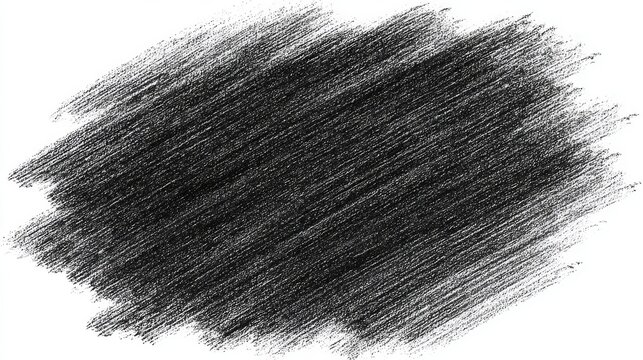 The image presents a compilation of bold, abstract black paint strokes on a white background, demonstrating various textures and brush techniques characteristic of modern art