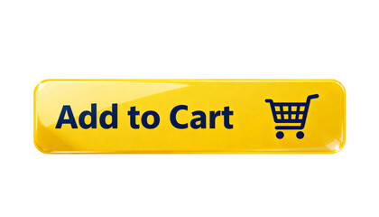 Yellow Add to Cart Button with Shopping Cart Icon