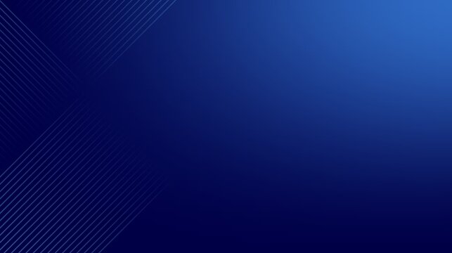 Modern dark blue background with abstract diagonal lines. Futuristic digital wallpaper for technology, business, corporate presentation, and sleek web design