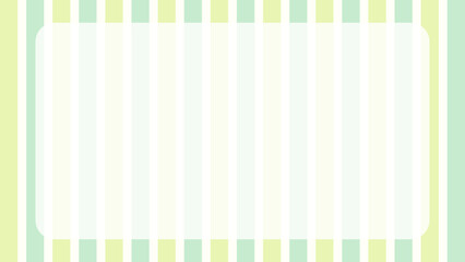 緑のストライプフレーム背景