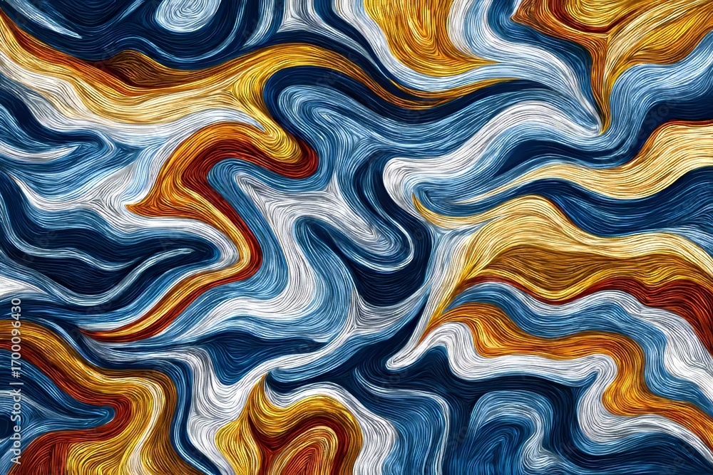 Poster an abstract background with a marble type textured face that has two parts is characterized by its c