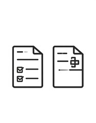 Two simple medical documents