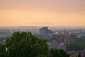 view of the city