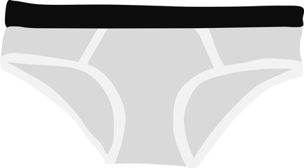 Fototapeta premium 下着のイラスト