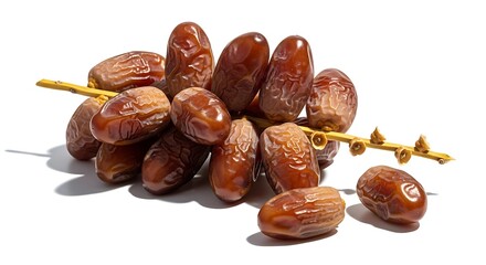 Dried Dates on a Branch.