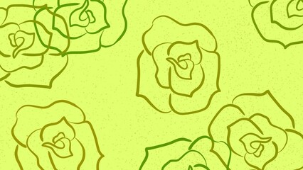 Soft Pastel Yellow Green Watercolor Background with Gentle Decorative Flow.
