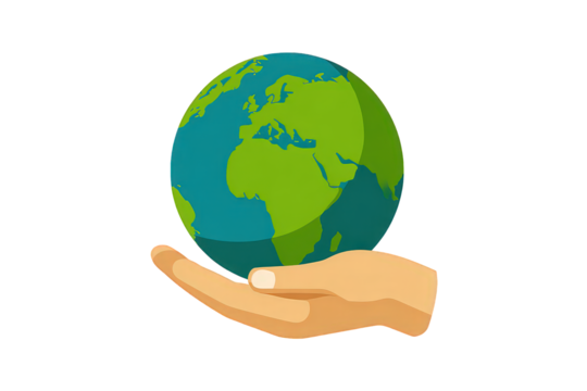 World In A Hand - Powered by Adobe