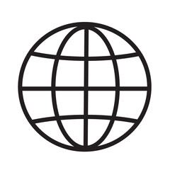 Obraz premium black globe in the cage