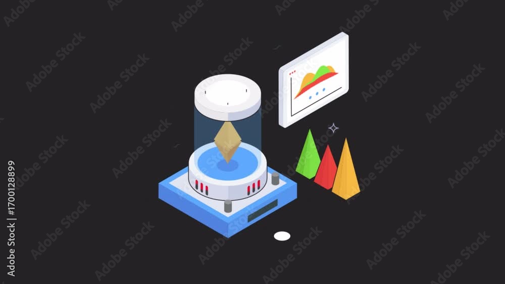 Poster data analysis animation alpha channel