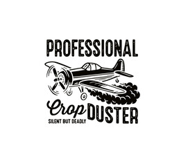 PROFESSIONAL CROP DUSTER SVG