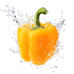 Yellow pepper splash