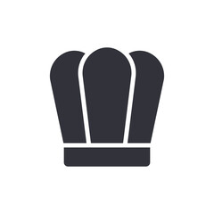 Elegant Cook Headgear Illustrating Culinary Profession And Exquisite Gastronomy Concept Design