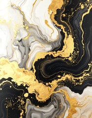 Abstract marble design