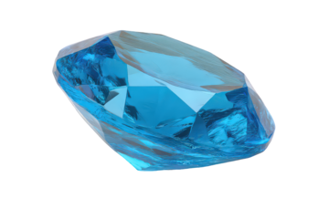 Teal Gemstone Oval Cut