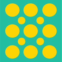 Abstract dots walpaper